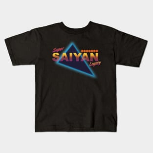 80's Super Saiyan Legacy - Dragon Ball Kids T-Shirt